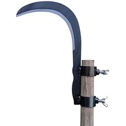 Grass Sickle Cutter Head | Heavy Coconut Plucker with Adjustable Handle Clamp | Razor- Sharp Metal Blade for Tree Branches, Grass, Weeds, Gardening | Multipurpose Agricultural Hand Tool-picture-27