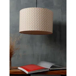 Grated Ginger Beige Printed Hanging Light-picture-10