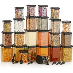 grcoxz Plastic Grocery Container- 350 ml, 650 ml, 900 ml, 1400 ml-picture-44