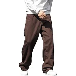 greciilooks Men Jeans | Men Jeans Pants | Denim Jeans | Loose FIT Jeans for Men | Stylish Jeans | Baggy Jeans for Men-picture-13