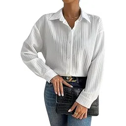 greciilooks Shirt for Women | Women Shirt | Long Shirt for Women | Shirt Tops for Women | Oversized Shirt for Women-picture-50
