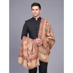 GREEN AGRITECH Polyester Wool Blend Woven Men Shawl-picture-29