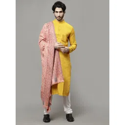 GREEN AGRITECH Polyester Wool Blend Woven Men Shawl-picture-11