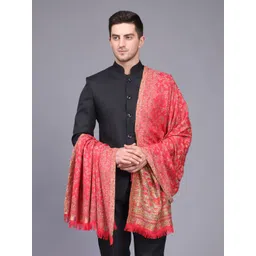 GREEN AGRITECH Polyester Wool Blend Woven Men Shawl-picture-21