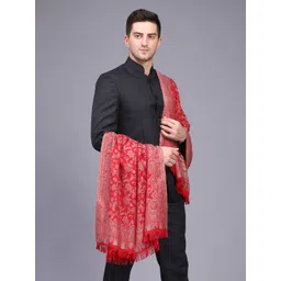 GREEN AGRITECH Polyester Wool Blend Woven Men Shawl-picture-17