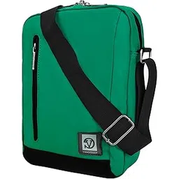 Green Anti-Theft Crossbody Tablet Shoulder Bag for Kobo Clara HD, Aura, H2O, Forma-picture-11