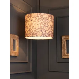 green girgit Beige & Navy Blue Printed Hanging Light-picture-11