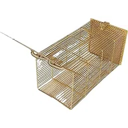 GREENGROW Extend Rat Trap Cage,Mouse and Mice Rat Catcher Cage,Rat Tray, Rodent Control, Chuhaa Pinjra for Rat,catchmaster baited Mouse Traps Made with Stainless Steel Wires(Pack of 1)-picture-13