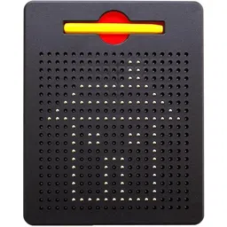 grest Magnetic Board Doodle Drawing Writing Pen Ball Beads Pad for Kids - Multicolor-picture-29