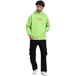 griffel Men’s Winter Tracksuit – Hooded, Printed Fleece Co-ord Set | Cotton Sports Gym Tracksuit | Hoodie and Cargo Set for Running, Jogging, and Workout-picture-47