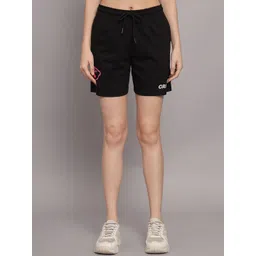 GRIFFEL Women Loose Fit Cotton Sports Shorts-picture-22
