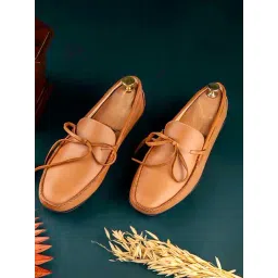 Griffin Men's Tan Boat Shoes-picture-27