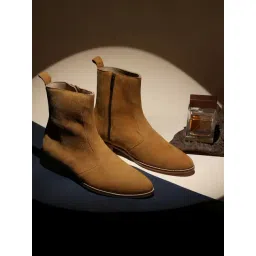 Griffin Men's Tan Boots-picture-13