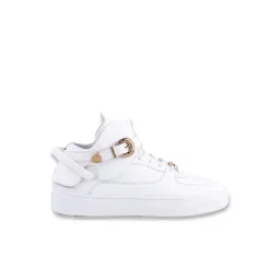 Griffin Men's White Ankle High Sneakers-picture-41
