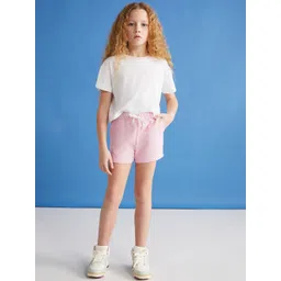 GRIMELANGE Girls Mid-Rise Pure Cotton Shorts-picture-39