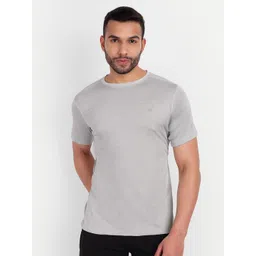 GRITPRO Men Solid Round Neck Slim Fit Sports T-shirt-picture-18