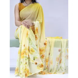 GROOTINN Yellow & Cream Printed NA-image-23