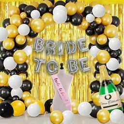 groovy dudz Bride to Be Decoration Set Combo - 41Pcs-picture-11