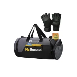 GROUPERS Printed Medium Foldable Sports or Gym Duffel Bag-picture-32