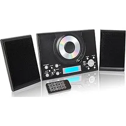 Grouptronics GTMC-101 MK2 CD Player Stereo Micro Compact HiFi with USB & MP3, AUX IN For Phone/Tablet, FM Radio, Clock Alarm, Desktop Stand or Wall Mountable & Remote Control-picture-14