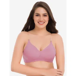 GROVERSONS Paris Beauty Mauve Cotton Non Padded Bra-picture-35