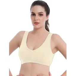 groversons paris beauty Women's Non-Padded Non-Wired Seamed Full Coverage Sports Bra (BR161)-picture-13