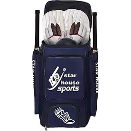 Grow wings Best Blue New Attractive Design Padded Cricket Kit Bag for Cricketer-picture-32