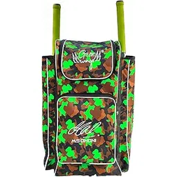 Grow wings New Cricket Kit Bag Light Weight Bag with Attractive Design Kit Bag (Green)-picture-10