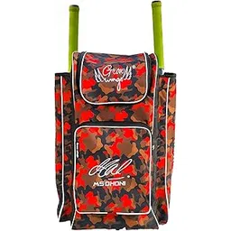 Grow wings New Cricket Kit Bag Light Weight with Attractive Design Kit Bag (RED)-picture-13