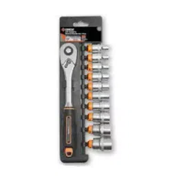 Groz Socket On Rail 11 pc Socket Set KIT/SKT/H/1-2/11LH/UG-picture-36