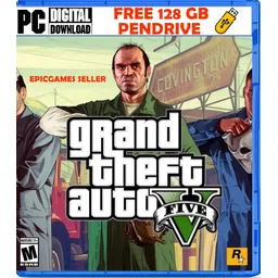 GTA V WITH 128 GB PEN-DRIVE FREE Pc Digital Download (No-CD-No-DVD) Epic Edition-picture-10