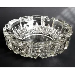 gtr Round Glass Plate for Dry Fruits, Spices and Home Decoration Tray (Tray) Tray-picture-35