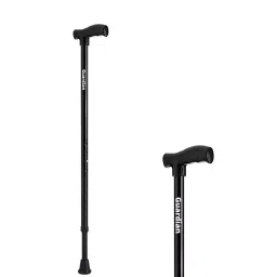 Guardian Walking Stick for Patients, Unisex, Adjustable, Steel, Black-picture-30