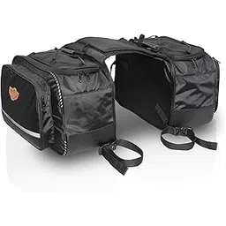 GUARDIANGEARS Mustang 50L Nylon Saddle Bag with Rain Cover for All Motorcycles with a Straight Exhaust. from 100CC to 1000CC-picture-26