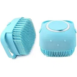 GUBB Silicone Exfoliating Bath Brush for Deep Cleansing - Scalp & Body Cleanser with Shower Gel Dispenser - Innovative Shower Brush for Invigorating, Refreshing Shower Experience - Gentle Silicone Bristles for Spa-Like Exfoliation and Deep Cleaning(Random Colors)-picture-45