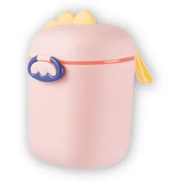 Baby Portable Milk Powder container with spoon Set , BPA Free Food storage Box- plastic-image-4