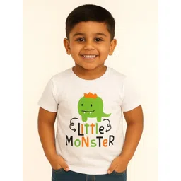 GUCHU Boys Printed Applique T-shirt-picture-50