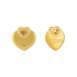 guess fashion Guess Crazy In Love Gold-Plated Stainless Steel Earrings For Women image 4