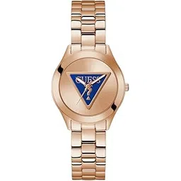 guess Analog Rose Gold Dial Women's Stainless Steel Rose Gold Band Watch-Gw0675L3-picture-53