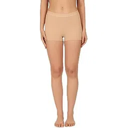 guess Beige Polyamide Solid Women Boyshorts-picture-19