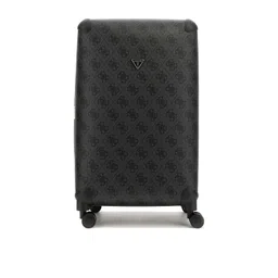 GUESS Berta Logo Printed Hard Sided Large Trolley Bag-picture-17