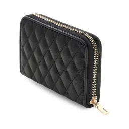 Guess Black Atabey Medium Zip Around Wallet image 3