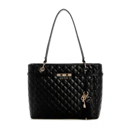Guess Black IDRA Quilted Tote-picture-34
