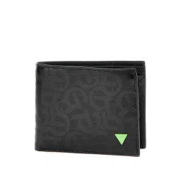 GUESS Black Logo Leather Bi-Fold Wallet-picture-15