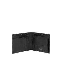 GUESS Black Logo Leather Bi-Fold Wallet image 2