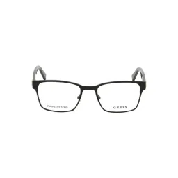 GUESS Black Rectangular Eye Frames for Men image 2