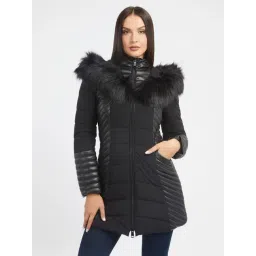 Guess Black Solid Full Sleeves Jacket-picture-42