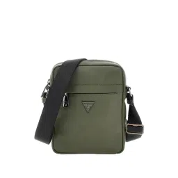 GUESS Black Textured Cross Body Bag-picture-25