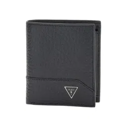 GUESS Black Textured Leather Bi-Fold Wallet-picture-44