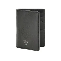GUESS Black Textured Leather Bi-Fold Wallet-picture-37